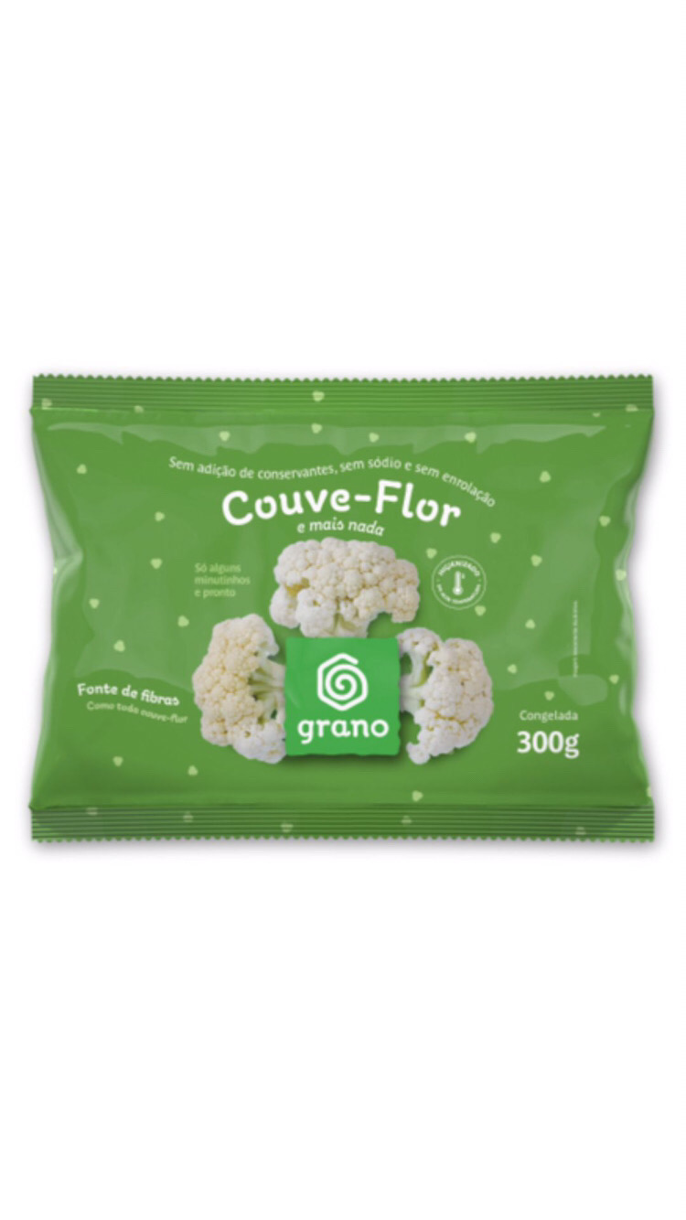 Couve-flor congelada