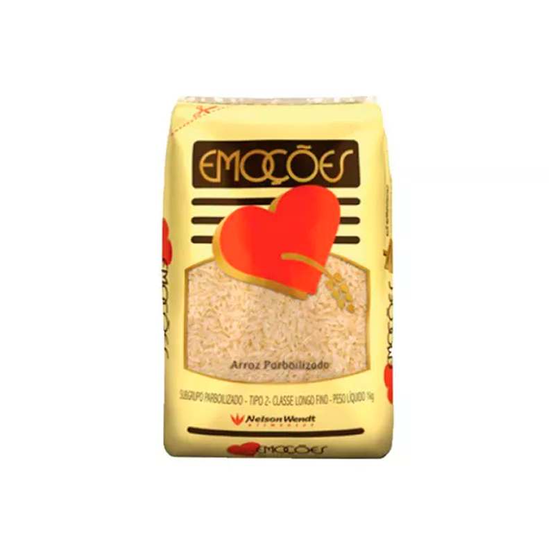 Arroz parboilizado - Emoções