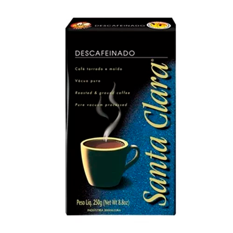 Café em pó descafeínado