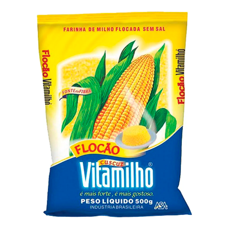 Flocão De Milho Sem Sal