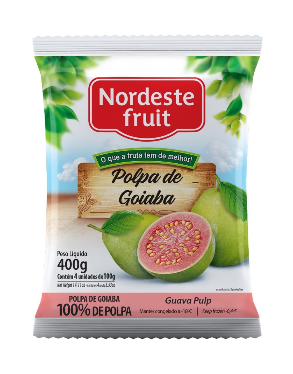 Polpa de Goiaba