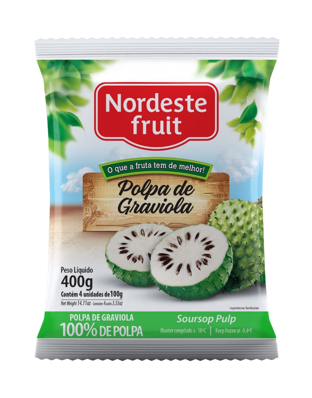 Polpa de Graviola