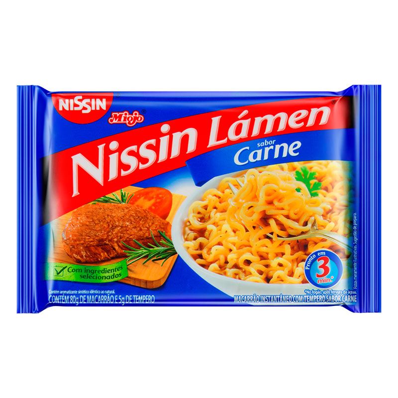 Macarrão Miojo Carne