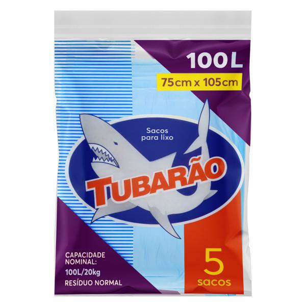 Saco de Lixo Tubarão 100L