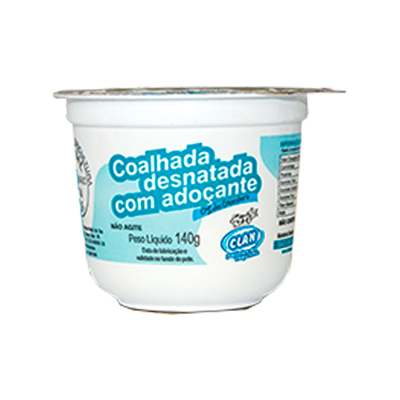 Coalhada Desnat. com Adoçante peq.