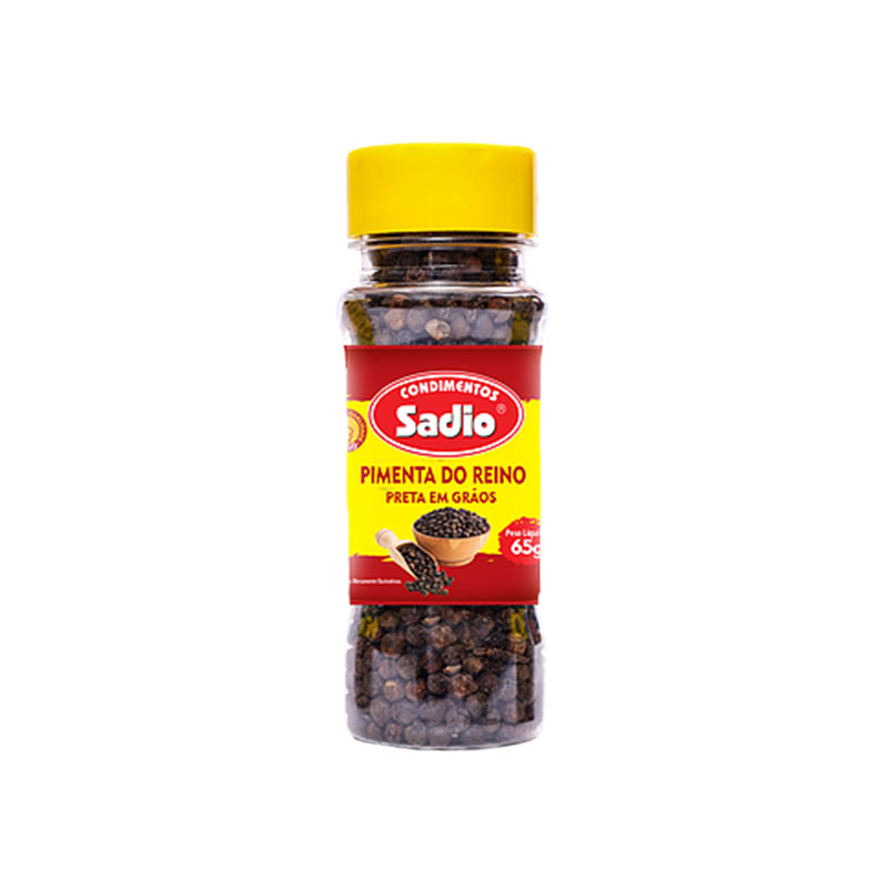 Pimenta do Reino Preta em Grãos - Sadio